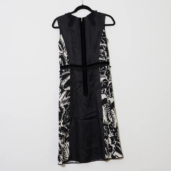 Marc Jacobs Women's 100% Cupro Vegan Luxury Hawaiian Inspired Designer Dress 10 - Picture 2 of 10